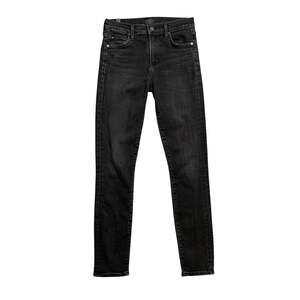 Citizens Of Humanity Jeans Womens 25 Black Denim Rocket Ankle High Rise Skinny